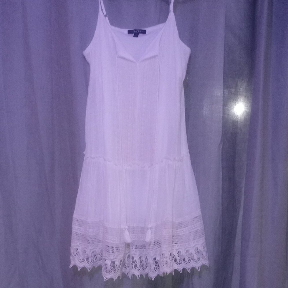 White Mini dress